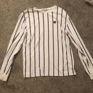 White striped champion shirt